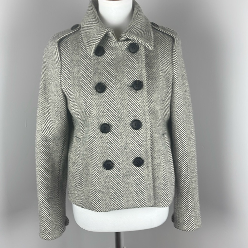 Steven Alan Wool Herringbone Coat